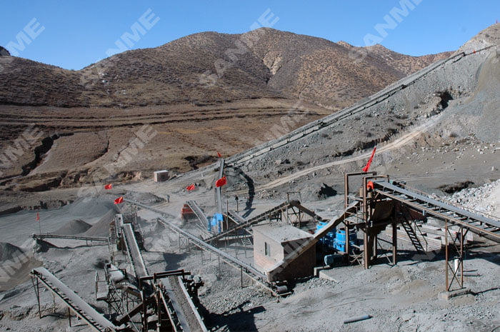 100TPH Iron Ore Crushing Production Plant  in Inner Mongolia, China